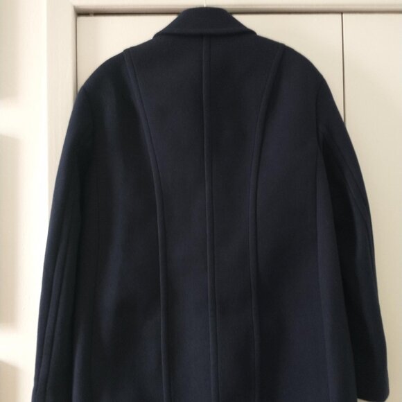 Express Coat Women's Oversized Double Breasted Coat in Navy NWT - Picture 12 of 14